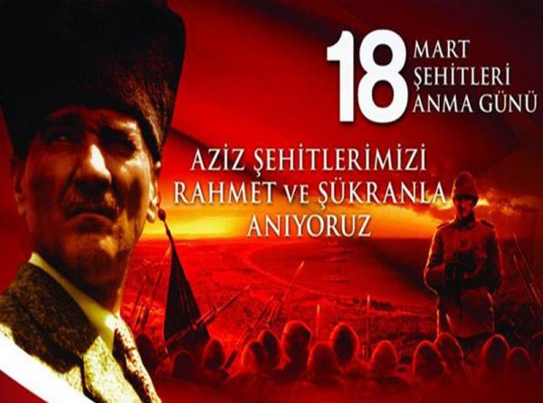 18 Mart Çanakkale Zaferimizin 109.yıl dönümü Anma Programı